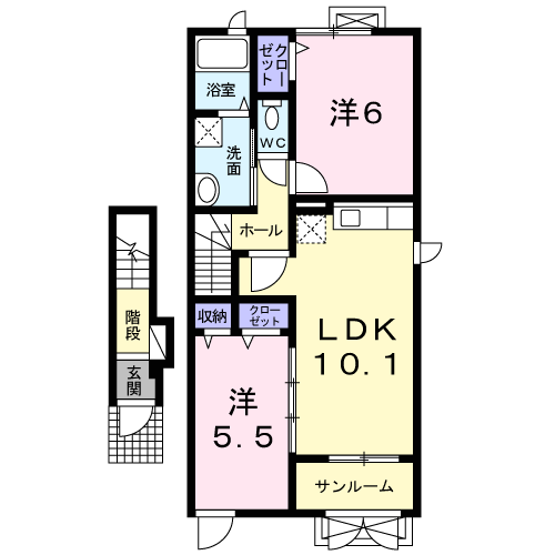 シュールメゾン・IIIの間取り