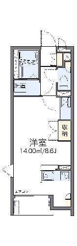 レオネクストジャルダンの間取り