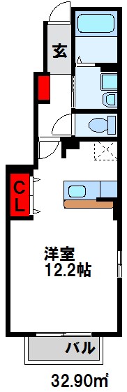 ウィステリアヒルズK&MIIの間取り