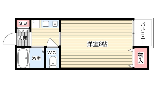 静佳ハイツの間取り