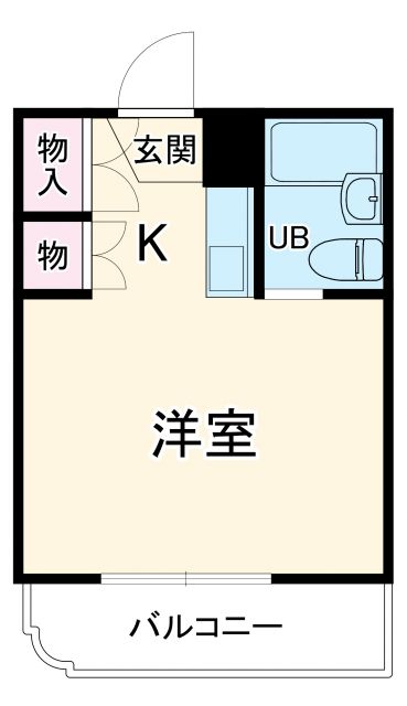 名古屋市昭和区八事富士見のマンションの間取り