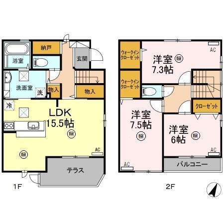 セント・フェリーチェの間取り