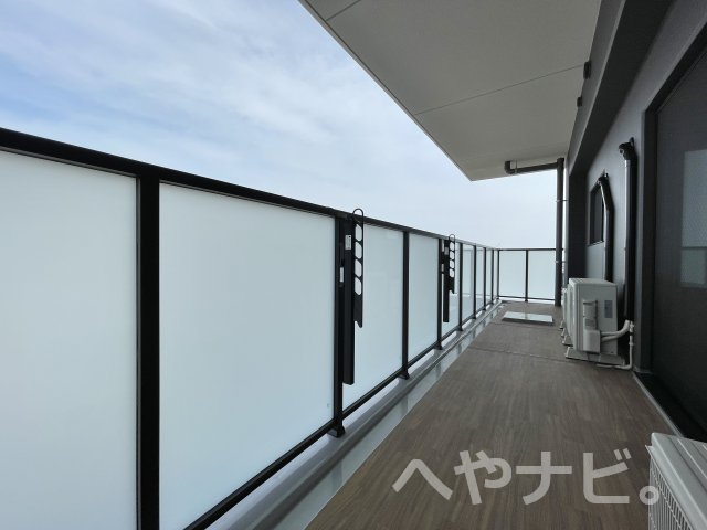 【名古屋市中村区日吉町のマンションのバルコニー】