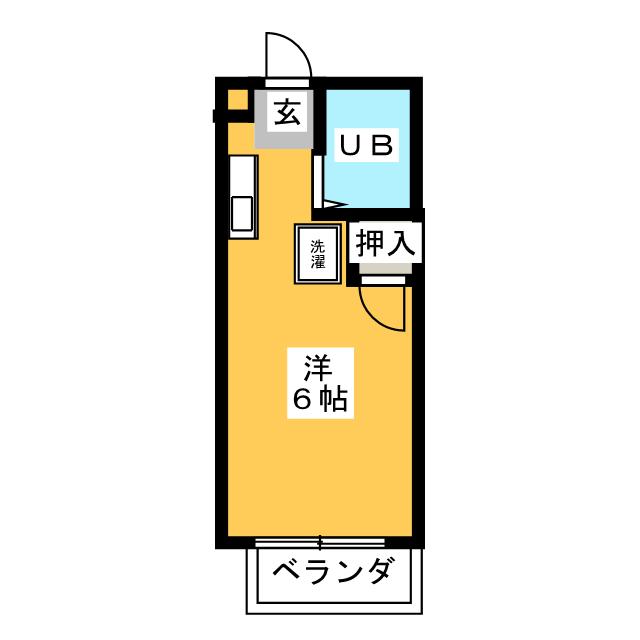 ダイヤモンドハウスの間取り