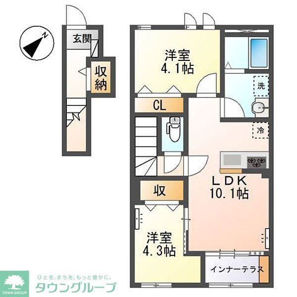 チェリーヒルの間取り