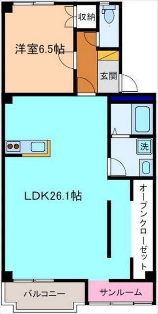 フラワァーロードの間取り