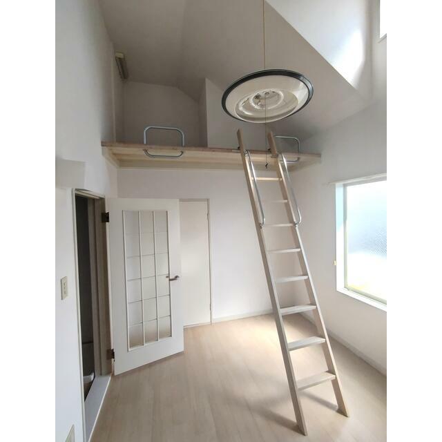 居室・リビング　ロフト付ワンルームのお部屋です♪