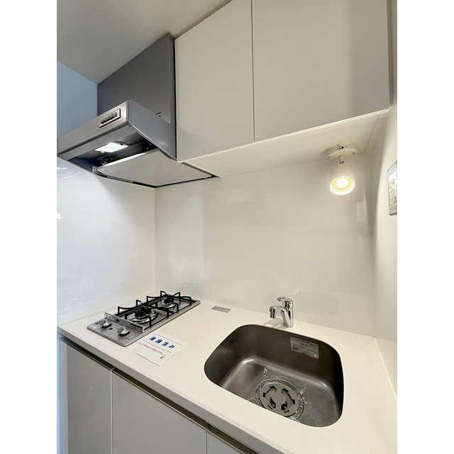 キッチン　２口ガスコンロ付き