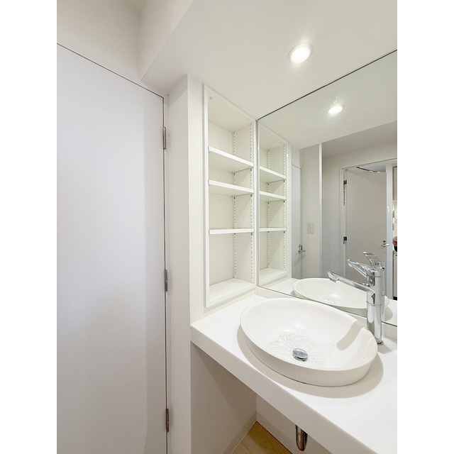 洗面設備　ホテルライクな洗面台