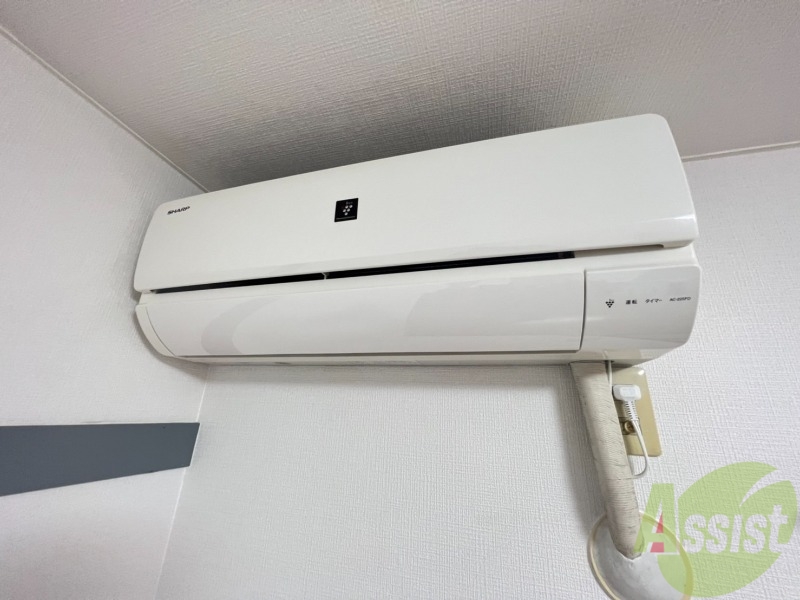 その他設備　エアコンが付いているので夏も冬も快適ですね～