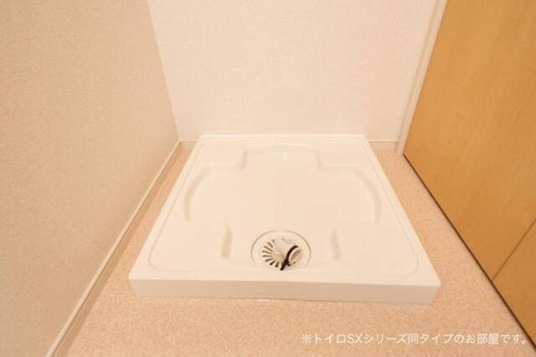 洗面設備　洗濯機置場