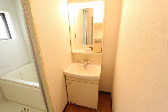 洗面設備　※１０Ｄ号室の写真です。