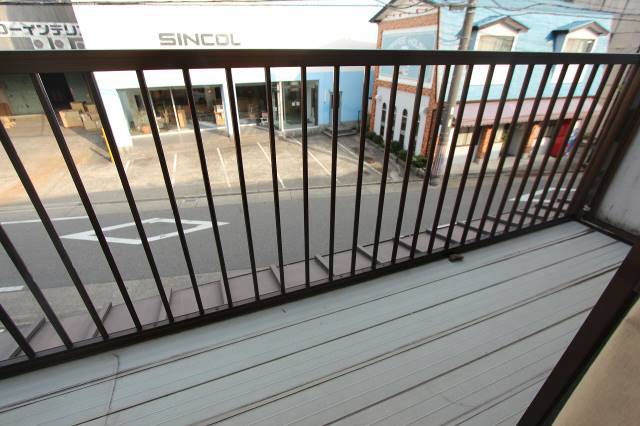 バルコニー　※１０Ｄ号室の写真です。