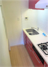 キッチン　お料理しやすいキッチンです