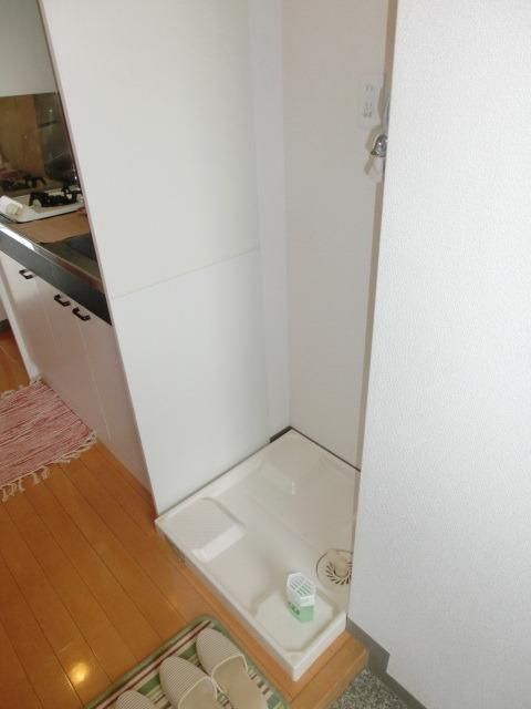 洗面設備　室内洗濯機置き場