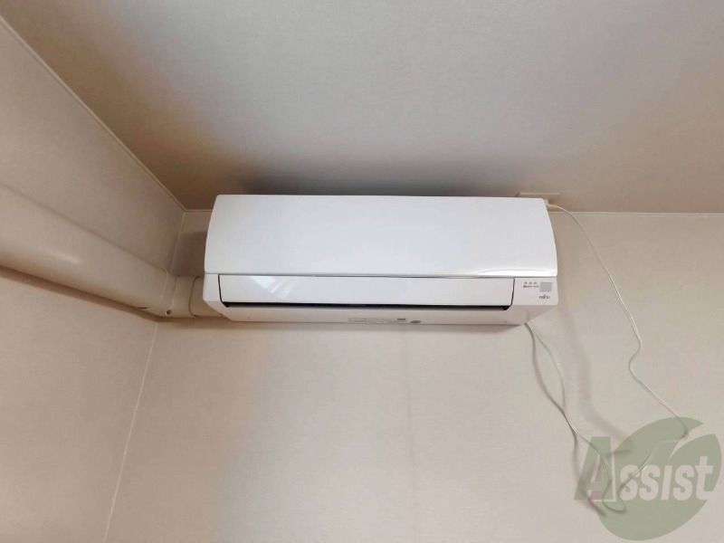 その他設備　エアコンが設置してありますので、寒暖対策もばっちり。