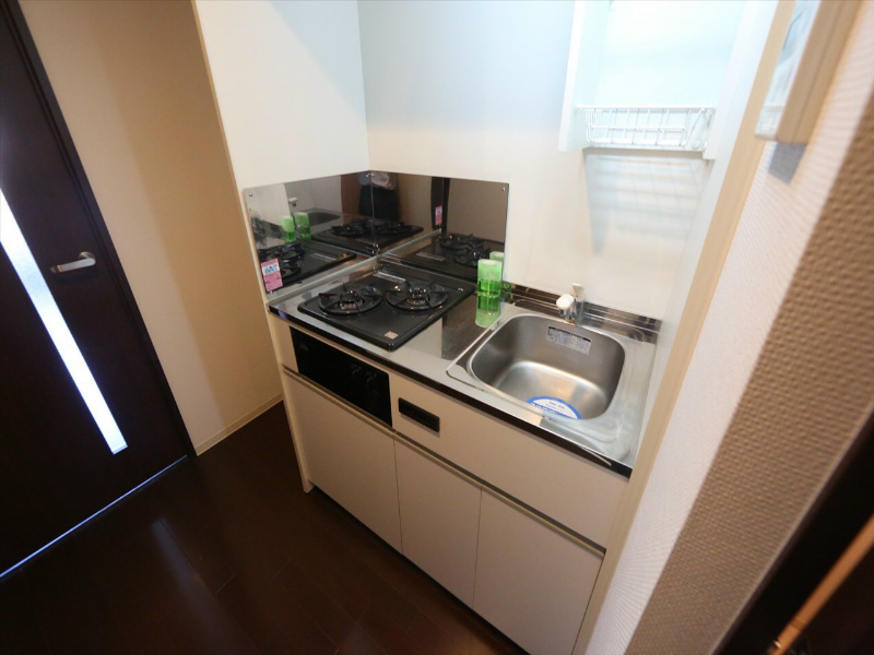 キッチン　システムキッチン（2口ガスコンロ付）