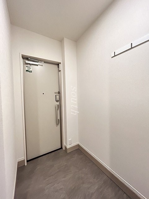 玄関　シューズＢＯＸ付きの玄関