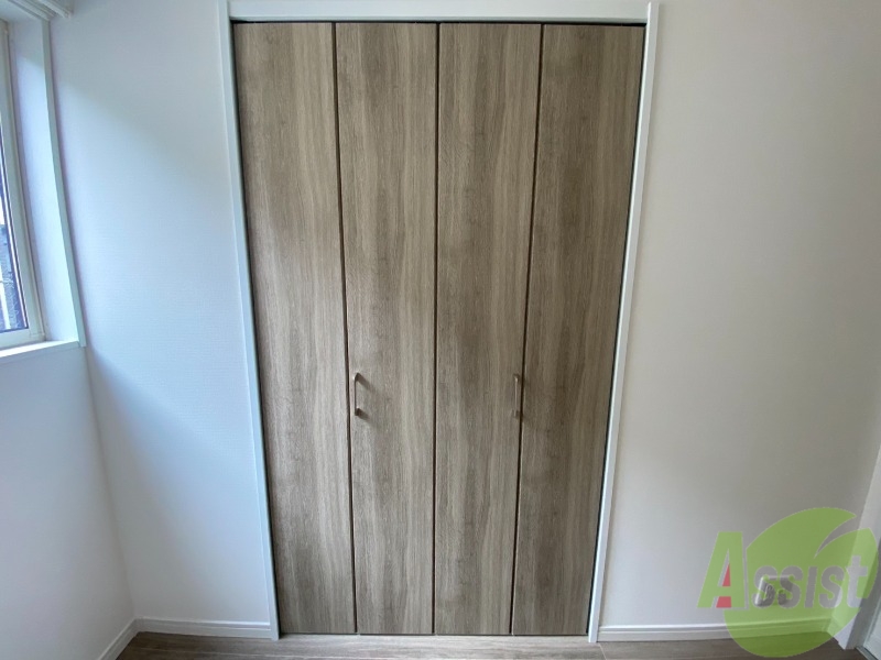 収納　ここに収納があります。収納があると部屋が広く使えます。