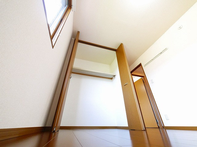 収納　十分な収納スペースがあります