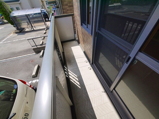 バルコニー　バルコニーがあります