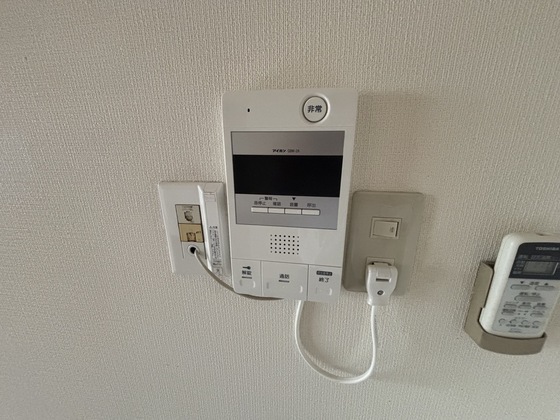 セキュリティ　※別部屋の写真です