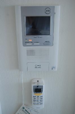 セキュリティ　モニター付きインターフォン