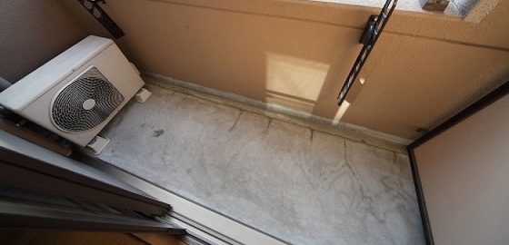 バルコニー　他号室のお写真です