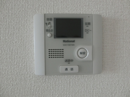 セキュリティ　TVモニター付きで来客対応も安心♪