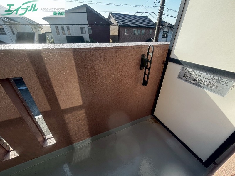 バルコニー　別部屋参考写真です。