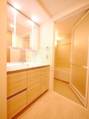 洗面設備　フレンシア四谷左門町