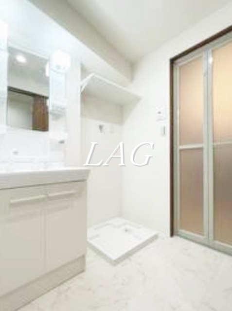 洗面設備　洗面台です。