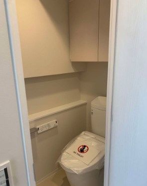 トイレ　ゆったりとした空間のトイレです