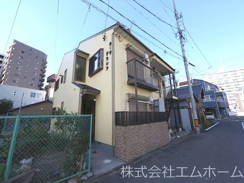 建物外観　外観　ワンフロア2部屋全室角部屋