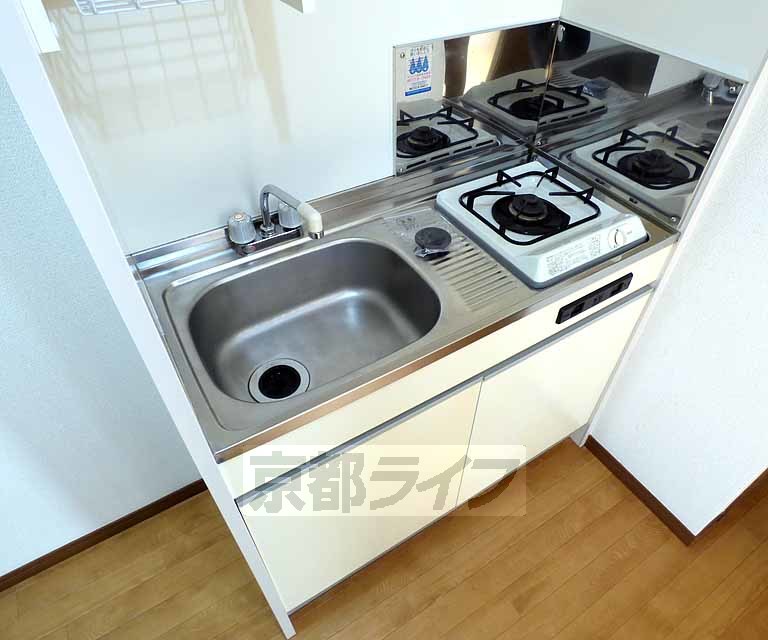 キッチン　ガスコンロのキッチンです！