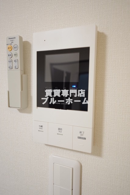 セキュリティ　安心のモニター付きインターホン！