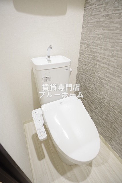 トイレ　ウォシュレット付きのトイレ！