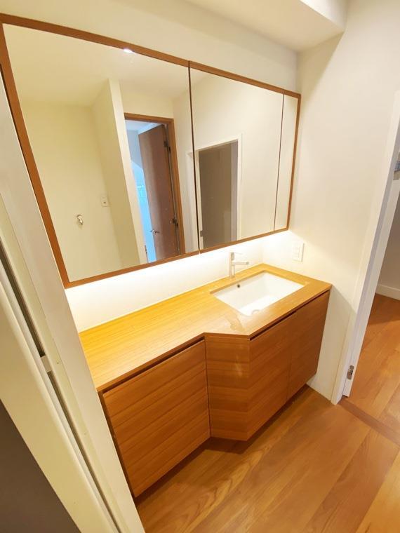 洗面設備　他部屋参考写真