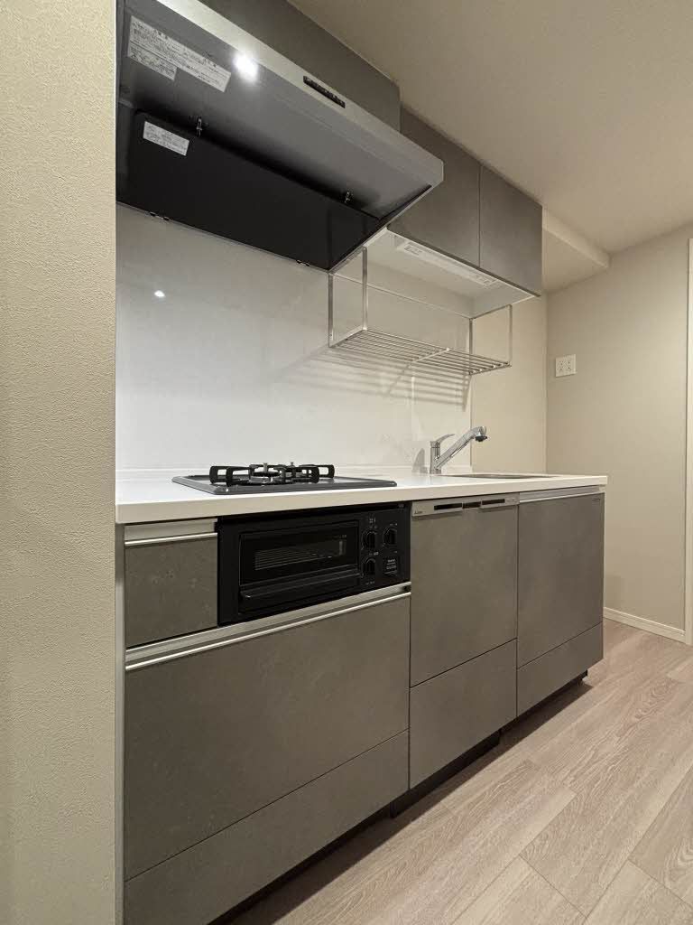 その他部屋・スペース　２口ガスコンロ採用のシステムキッチンです。