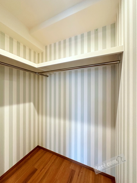 収納　大容量のウォークインクローゼット付き♪