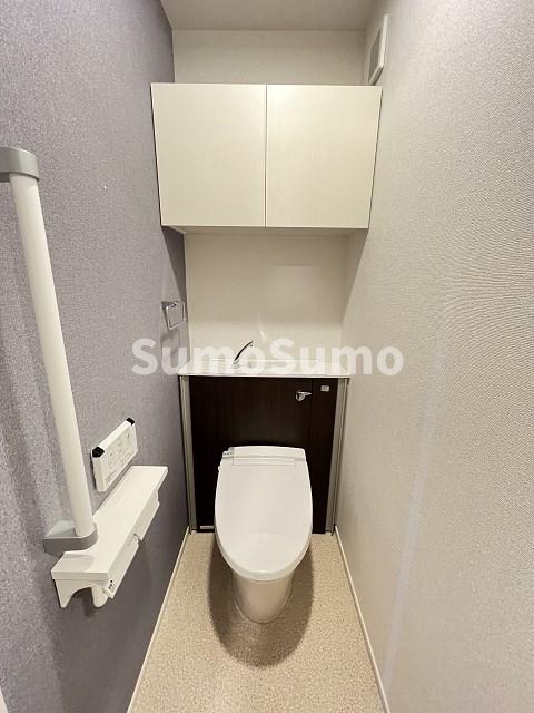 トイレ　ゆったりとした空間のトイレです