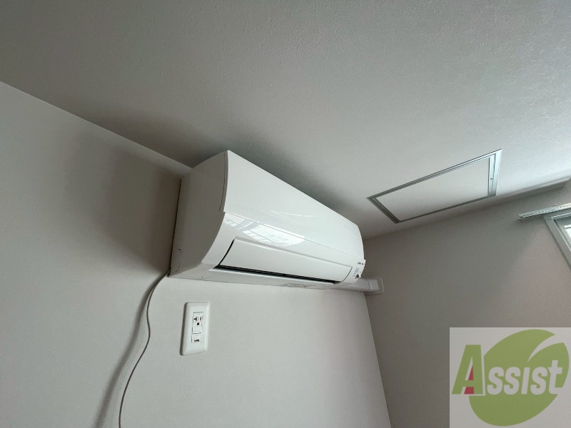 その他設備　エアコンがありますので夏でも快適に過ごせます！