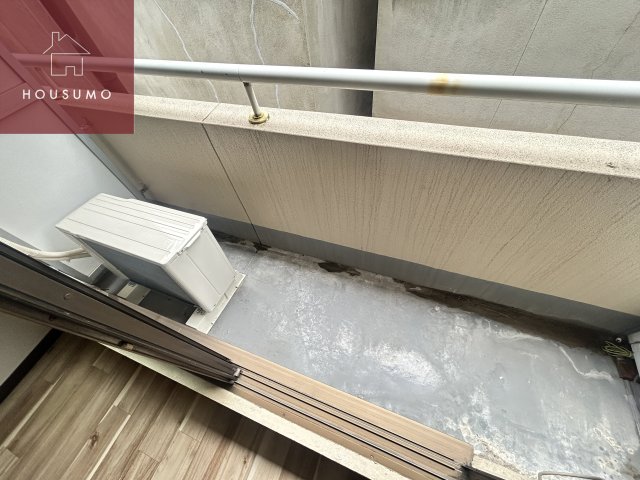 バルコニー　広々としたバルコニーです