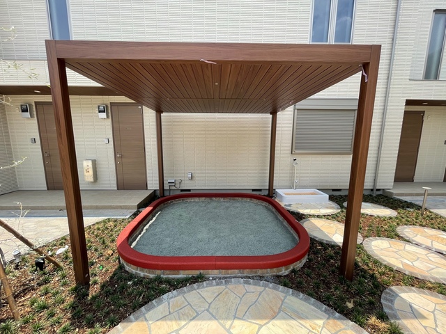 ロビー　２０２２．７完成　旭化成の子育て共感住宅『ＢＯＲＩＫＩ』