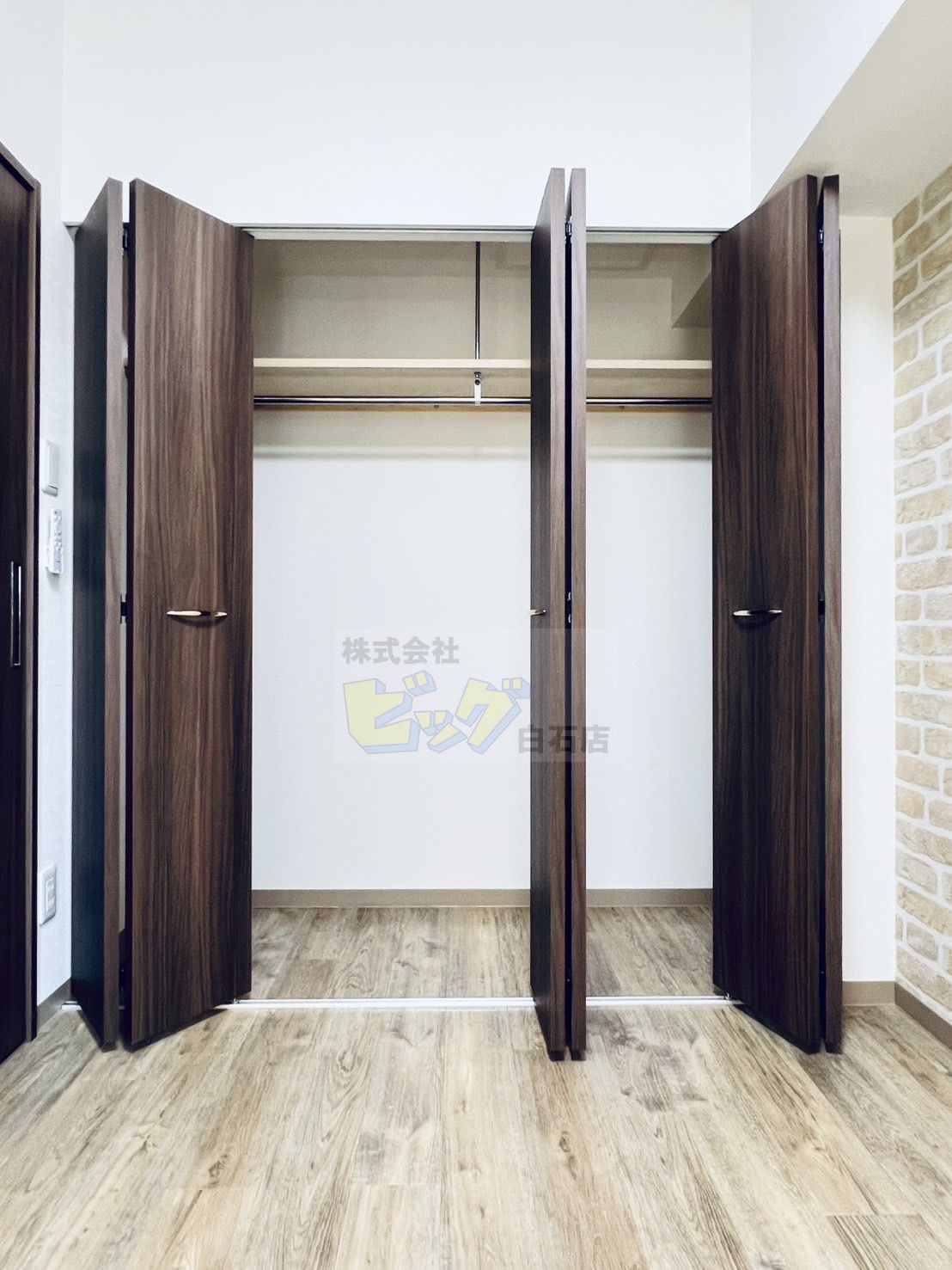 収納　大きめのクローゼット完備しています♪