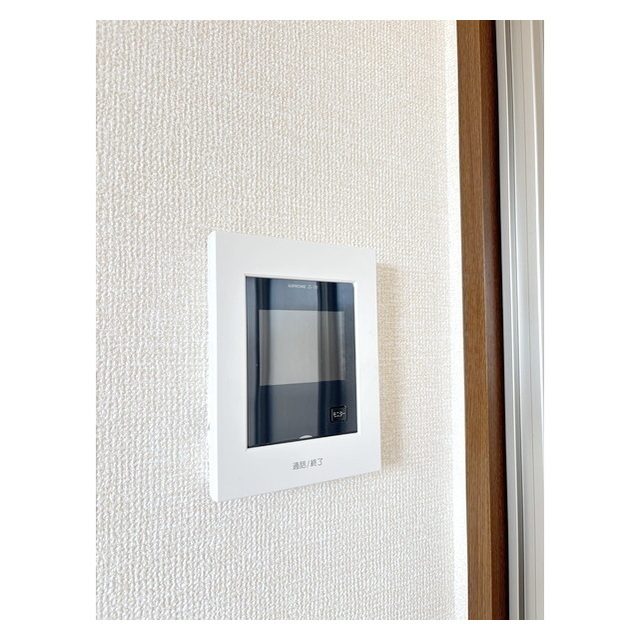 セキュリティ　不意の来客にも安心ですね