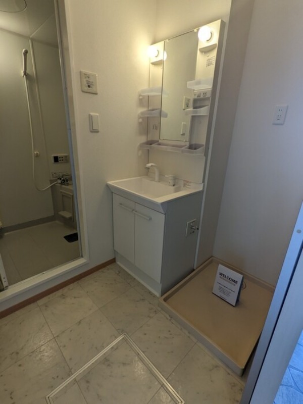 洗面設備　図面と現状に相違がある場合には現状を優先