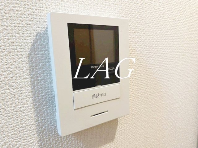 セキュリティ　モニター付きインターフォンです。