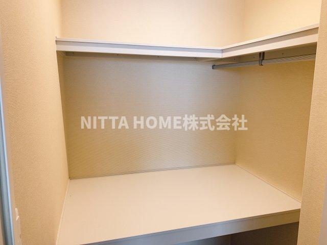 収納　ウォークインクローゼットを完備♪