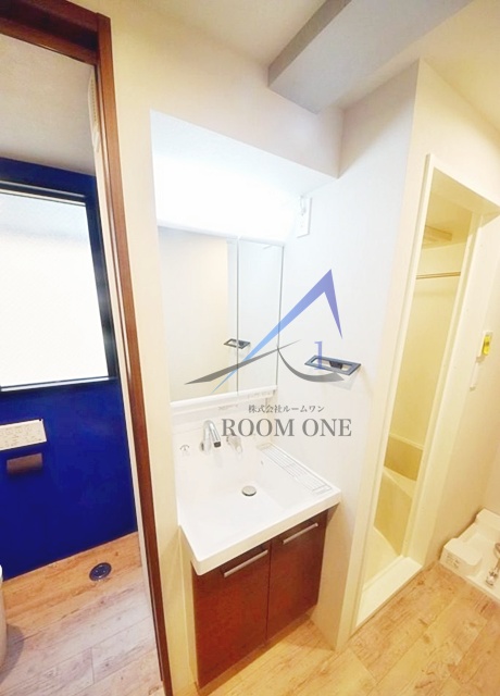 洗面設備　洗面台です。